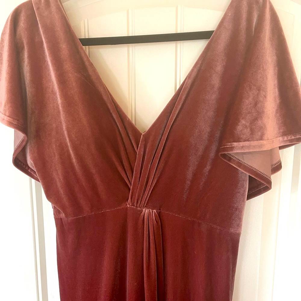 Revelry Gwen Dress in velvet